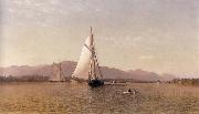 Francis A.Silva The Hudson at Tappan Zee USA oil painting artist